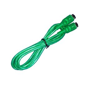 Cabos 1,2m Transparent Green 2 player online Link Cable para GBA SP Connect Cable para Gameboy Advance SP Game Console
