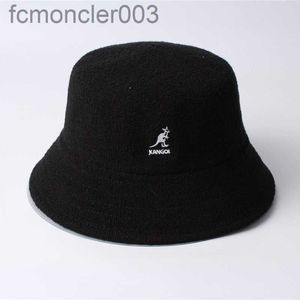 Kangol Bucket Hat Womens stora hinkar Korean fiskare herr mode casual collection platt kupol beanie sol hattar olika storlekar svart sommar 32tg