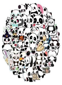 50 pezzi misti Cartoon panda Graffiti adesivi skateboard per auto portatile frigorifero casco pad bicicletta bici moto PS4 libro chitarra P7263059