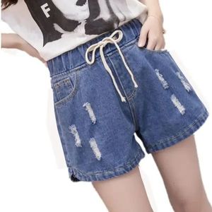 Big Size S-7XL Women Denim Shorts Spring and Summer Female Shorts High midje Summer Women Jeans Shorts240401