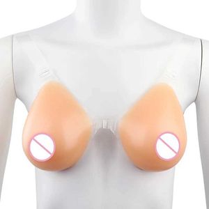 Breast Pad ONEFENG Hot Selling Silicone Artificial Beautiful Breast Forms Shemale Crossdresser Favorite False Boobs 400-1600g 240330