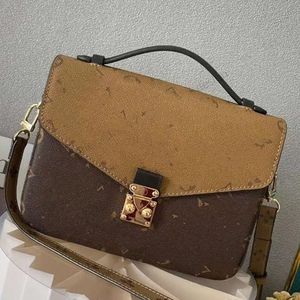 Женская дизайнерская сумка Metis Satchel Messenger Pochette Роскошные сумки на ремне Sacoche Женские сумки Corssbody Кожаная сумка через плечо Леди Кошелек 40780 Высокое качество