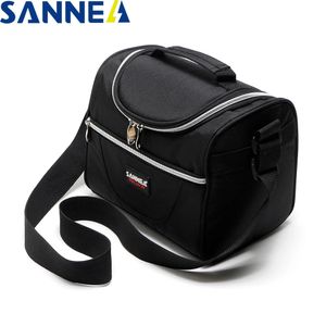 SANNE 5L Thermo Lunch Bag Impermeável Cooler Bag Isolado Lancheira Térmica Lunch Bag para Crianças Saco de Piquenique Simples e Elegante 240320