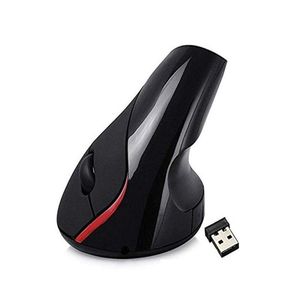 Myszy USB 24 GHz ładowna bezprzewodowa mysz z pionową ergonomicr optyczną myszką2170627 Komputery dostarczania Dostaw sieci Klawiatury sieciowe OTSTS