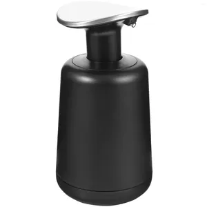 Flytande tvåldispenser svart skum kök maträtt schampo flaska diskbänk badrum bänkskivor resor resor