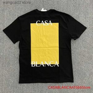 Männer T-Shirts Echte Harajuku Casa Männer Frauen Paare Baumwolle T-shirt Hohe Qualität Rundhals Gedruckt Sport T-shirt Männer kleidung T240401