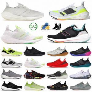 Ultraboosts 20 22 Ub swobodne buty do biegania potrójne czarne białe jogging Dash Grey Solar Blue Metallic Tech Tenis Designer Buty G94p#