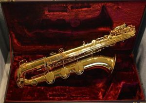 Jupiter JBS1000 Bariton mässing Body Saxophone Gold Lacquer Surface Brand Instruments E Flat Sax med munstycket Canvas Case3381000