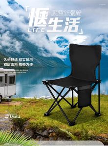 Lägermöbler som säljer utomhus bärbara fällbara stolar konst ritpallar som skissar liten fiske och turismförsörjning
