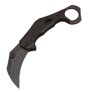 KS2064 Karambit-Messer, 8Cr13Mov Satin/Stone Wash-Klinge, G10-Griff, klappbare Klauenmesser, taktische Outdoor-Messer mit Einzelhandelsverpackung