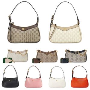 肩Hobo Sハンドバッグ女性のアフロディーテアンダーアームバッグCrescent Moon Designer Women Letters Chain Totes Purse Bags122