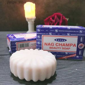 Handgjorda tvål Indien Satya Nag Champs Elysees Beauty Soap Natural Herbal Essence Oil Handmade tvål G Y240401