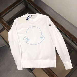 Erkekler Hoodie Tasarımcı Sweater Erkek Kadın Moda Bahar Rozeti Mektubu Baskı Sweatshirt Yuvarlak Boyun Külot Uzun Kollu Tişört