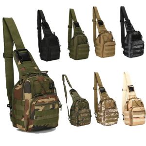 Rucksäcke 600d Militärtaktische Rucksack Outdoor Sportkletter -Camping -Jagd Fischertaschen Flasche Pack Outdoor Militär Umhängetasche