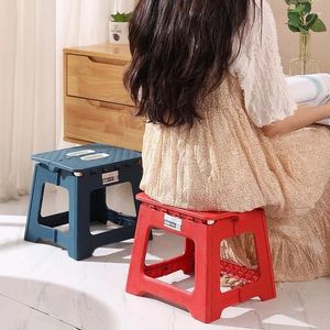 Camp Furniture Portable Mini Outdoor Stool - Thickened Plastic Folding Chair And Mazar Bench For Adults Children