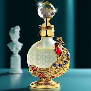 Storage Bottles Style Wedding Cosmetics Container Peacock Strong Sealing Essential Oil Bottle Perfume Refillable Arabian