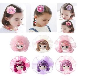 Neue Arrial Kinder Kinder Haar Clips Für Mädchen Haar Zubehör Haarspange Nette Puppe Kopf Horquillas De Pelo Infantiles6687396