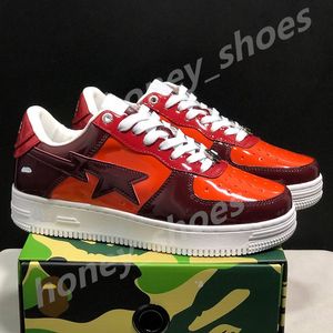 Designer Sneakers Women Mens Casual Shoes Platforma Big A Bathing Ape Camouflage Sta Medicom Toy Camo Sneaker Kid Monkey Kształt Bapstas Stars 36-45 H41