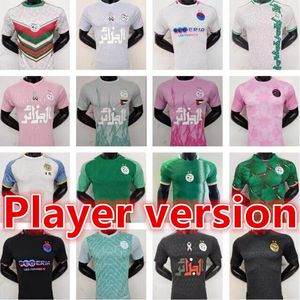 2023 24 25 Algerie Soccer Jerseys MAHREZ 2023/24 Home Away BOUNEDJAH FEGHOULI BENNACER ATAL Maillot de foot Argélia jogador versão Argélia goleiro camisa de futebol