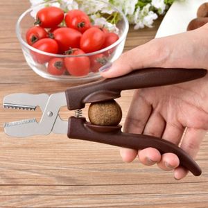 Ny Creative Multi-Function Chestnut Clip Rostfritt stål Valnötsklippskallare Kastanjöppnar Köksverktyg Cutter Gadgets