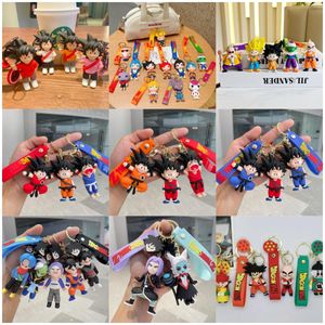 Hot selling wholesale creative cartoon anime Sun Wukong keychain figurines, bags, pendants, car keychains, small gifts