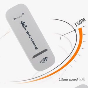 Modem 3G Modem WiFi 4G Lte Router tascabile Dongle USB per auto Mini Stick Scheda data Spot mobile Banda larga wireless senza slot SIM In Retai Otmhm