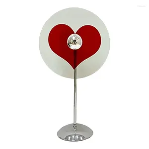 Party Decoration Led Heart Light Night Lamp 180 Rotating Desk Room Decor Bar Atmosphere For Weddings Valentine's Day Props