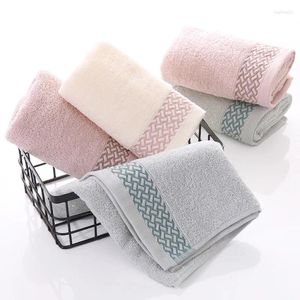 Towel T075B Nice Color Small Gift Cotton Home El Hair Dry Stripe Face