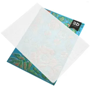 Garrafas de armazenamento Scrapbook Fosters Pastas Card Fazendo papel Ferramenta de papel Foldes de forma branca estênceis