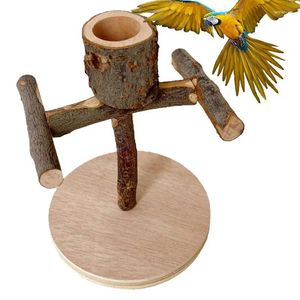 Inne zaopatrzenie ptaków bawią się drewniane okonie na papugę wielofunkcyjne ziemię gołębia papugi papugi pułapki interaktywne