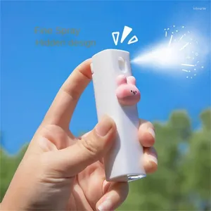 Garrafas de armazenamento pequenas garrafas de spray de álcool plástico recarregável acessórios de viagem suplemento de água desinfecção rega pode multiuso