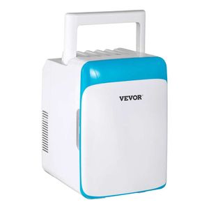 VEVOR Mini Refrigerator, 10 Liters/12 Cans AC/DC Portable Cooler Heater Suitable for Bedrooms, Offices, Cars, Ships, Dormitories, Skincare Cosmetics,