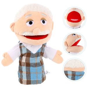 Karaktär handdockan Jeffy Puppets barn Diy Figur Toy Creative Realistic Plush Children Livselike Bomull 240314