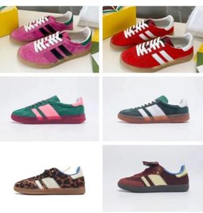 2024 New Sambaityscici German Men and Women's Termure Training Shoes Lulu Pink Green Green Orange Outdoor Coll