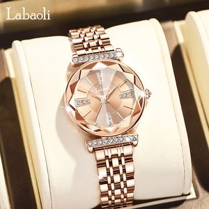 Laboli Brand Quartz Watch Vertriebsdamen Temperament Womens Fashion Watches Uhren