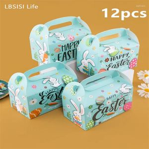 Present Wrap LBSisi Life-Easter Cake Box tredimensionella omslagslådor Dekoration Candy Snack Party Wholesale