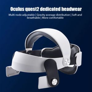 Dispositivos para Oculus Quest 2 VR Headwear Óculos Ajustáveis Melhoram o Confortável e Substituíveis Acessórios de Headwear Ajustáveis