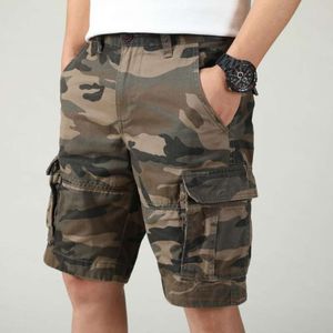 Shorts, Men's Summer Casual Camouflage, Men's Shorts, American Workwear, Five Piece Pants, Comfortable for Wearing on the Outside, Trendy Youth Pants