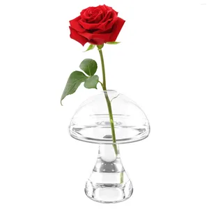 家の装飾のための小さなガラスの花瓶の花のための結婚式のテーブルテラリウムディナーの装飾装飾