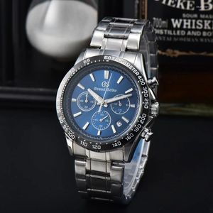 Armbandsur 2024 EST GRAND SEXXX SLGC001G TENTAGRAF EVOLUTION 9 Collection Steel Strap Chronograph Quartz Watch for Men