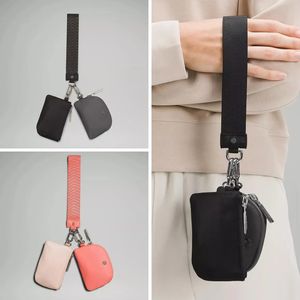 Designer plånbok lady påse koppling väska kvinnor man handväska lyxiga handväska korthållare mynt purses nyckelring nylon duk plånböcker nyckelpåse lagring mode väska