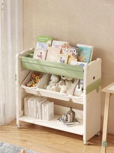 Dekorativa plattor Barnens bokhylla Baby Picture Book Shelf Kindergarten