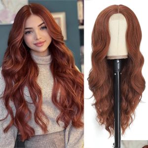 レースウィッグロングディープウェーブフロントフロントヒューマンヘアカーリー16スタイル女性合成ナチュラルファーストドロップデリバリー製品dhvet