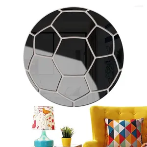 Janela adesivos espelho acrílico decoração de parede para sala de estar decorações modernas quarto