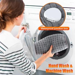 Filtar Auto Stäng av värmeskuddar 10 Värminställningar Små Electric Filt Machine Washable 3 Timinggåvor till familjer Friends Friends