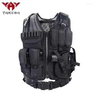 Kurtki myśliwskie Yakeda Wojskowa kamizelka taktyczna Wargame Body Armor Zużycie CS Outdoor Produkty sprzęt z 5 kolorami