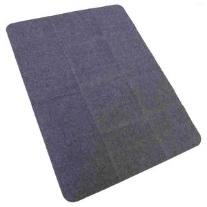 Tapetes Tapetes Tapetes para Cadeira de Escritório em Madeira Gaming Desk Pad Poliéster Protetor