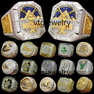 Luxus-Basketball-WM-Ring-Set, Designer-14-Karat-Gold-Nuggets, JOKIC Champions-Ringe für Herren und Damen, Stern-Diamant-Sportschmuck