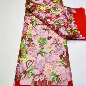 1pc Diy Fabric ، فستان عيد الشكر عشاء جديد ، تطريز من الدانتيل القابل للذوبان بالماء ، والأزياء متعددة الألوان ، وأوروبي وأمريكي ، نسيج ذيل ،