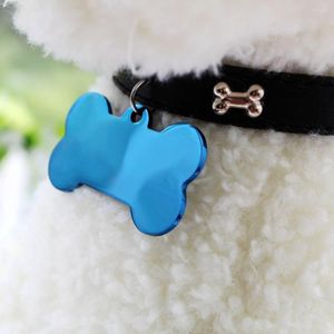 Hundkläder Legendog PET ID TAG TLANT STALTLöst stål Creative Name Cat For Puppies Charm Bone Puppy Accessory